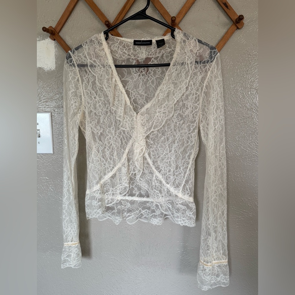 Moda International Lace Top